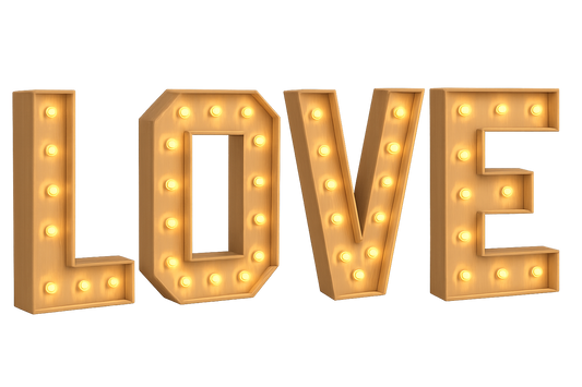 Lettres lumineuses – Vente