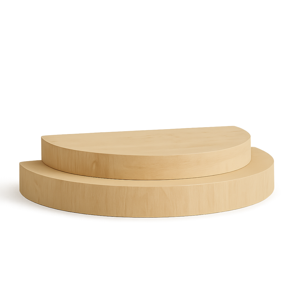 Podium au sol demi cercle – Location