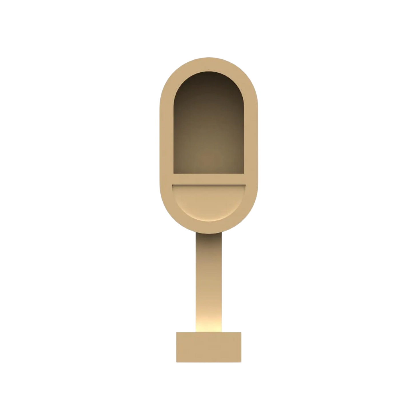 Cabine Design Ovale sur Pied